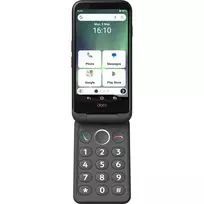 ikrovimo stotele telefonu - Doro Aurora A20 4/64GB Graphite + Wireless Charging Station - 3 nuotrauka