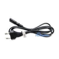 cable power - Qoltec AC Power Cable 2pin 1.4m Black - 2 nuotrauka