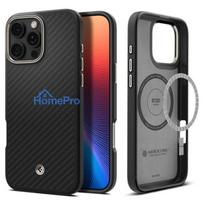 spigen iphone 16 pro - Spigen Enzo Aramid iPhone 16 Pro Max Magsafe black ACS08501 - 5 nuotrauka