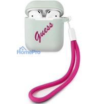 airpods deklas guess - Guess GUACA2LSVSBF Vintage case for Airpods 1/ 2 Blue - 3 nuotrauka