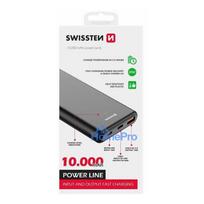 power bank 10000 mah - Swissten 22013912, 10000mAh, 20W, juodas (black) - 2 nuotrauka