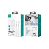 100w charger - Usams MTXLOGTC02 White - 3 nuotrauka