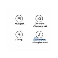 type 2 1 - USAMS T59 4in1 20W USB-C + 2xUSB kelioninis įkroviklis US/AU/EU/UK Juodas (Black) CC179TC01 - 4 nuotrauka