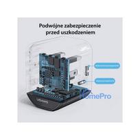 type 2 1 - USAMS T59 4in1 20W USB-C + 2xUSB kelioninis įkroviklis US/AU/EU/UK Juodas (Black) CC179TC01 - 5 nuotrauka