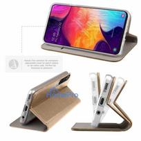 xiaomi 13 deklas - Fusion Accessories "Magnet Book Case Xiaomi Redmi 13 4G" Gold - 4 nuotrauka
