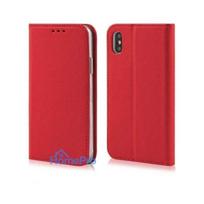 magnetines knygos - Fusion Accessories "Magnet Book Case Samsung Galaxy A34 5G" Red - 3 nuotrauka