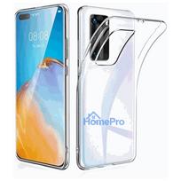 huawei telefonai - Fusion Accessories "Back Case Ultra 0.3 mm Huawei P40 Pro" Transparent - 2 nuotrauka