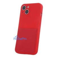 samsung galaxy a53 deklas - Fusion Accessories "Card Case Galaxy A53 5G" Red - 2 nuotrauka