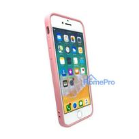 samsung galaxy a51 deklas - Fusion Accessories "Elegance Fibre Case Galaxy A51" Pink - 2 nuotrauka
