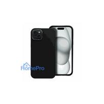 telefonu deklai xiaomi redmi 12 - Fusion Accessories "Frame Back Case Xiaomi Redmi 12 4G / 5G" Black - 2 nuotrauka