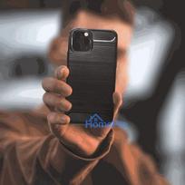 s22 plus telefonas - Fusion Accessories "Trust Silicone Back Case Galaxy S22+" Black - 6 nuotrauka