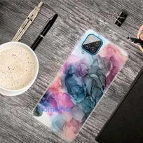 samsung galaxy a12 deklas - Fusion Accessories "Marble Silicone Case Galaxy A12" Design H - 2 nuotrauka