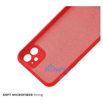 xiaomi 13c - Fusion Accessories "Elegance Fibre Case Xiaomi Redmi 13C/ Poco C65 4G" Red - 2 nuotrauka
