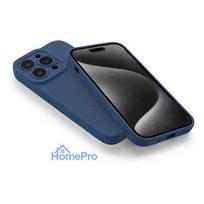 15 plus apple - Fusion Accessories "Softy Case iPhone 15 Plus" Blue - 3 nuotrauka