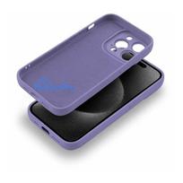 15 pro silicone case - Fusion Accessories "Softy Case iPhone 15 Pro" Violet - 2 nuotrauka