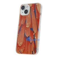 telefonas samsung galaxy a54 5g - Fusion Accessories "Gold Glam Case Galaxy A54 5G" Orange - 2 nuotrauka