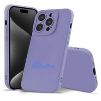 iphone 15 pro max deklas - Fusion Accessories "Softy Case iPhone 15 Pro Max" Violet - 2 nuotrauka