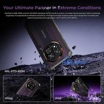 6 coliu telefonas - Oukitel G7 8/256GB Purple (Violetinis) - 4 nuotrauka