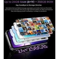 6 coliu telefonas - Oukitel G7 8/256GB Purple (Violetinis) - 6 nuotrauka