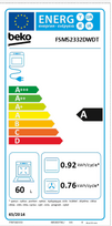 orkaite kaitlente - Beko FSM 52332DWDT - 2 nuotrauka
