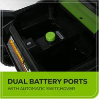 sniego valytuvai - Greenworks 60V gd60st, 56 cm - 7 nuotrauka