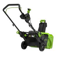 sniego valytuvai - Greenworks 60V gd60st, 56 cm - 12 nuotrauka