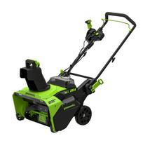 sniego valytuvai - Greenworks 60V gd60st, 56 cm - 13 nuotrauka