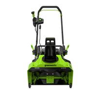 sniego valytuvai - Greenworks 60V gd60st, 56 cm - 14 nuotrauka