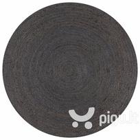 Kilimas VidaXL, 150 cm, pilkas
