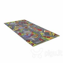 Vaikiškas kilimas Smart City Multi 95x200 cm