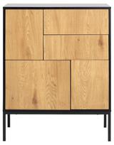 komoda indauja - Komoda, ąžuolo, 80 cm x 40 cm x 103 cm - 9 nuotrauka
