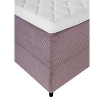 lova 90 x 200 rozine - Lova Home4you Laara, 90 x 200 cm, rožinė, su čiužiniu, su grotelėmis - 7 nuotrauka