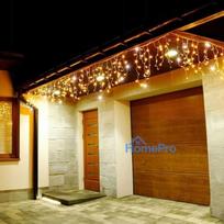 led girlianda uzuolaida - LED kalėdinė užuolaida Springos CL0332, 12 m, šiltai balta (Warm White), 300 LED - 2 nuotrauka