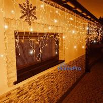 led girlianda uzuolaida - LED kalėdinė užuolaida Springos CL0332, 12 m, šiltai balta (Warm White), 300 LED - 3 nuotrauka