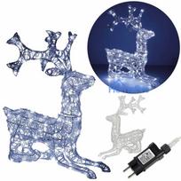 dekoracija elnias - Kalėdinė dekoracija LED elnias, Springos CL4121, 130 LED, šaltai balta - 3 nuotrauka