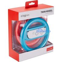 nintendo joy con wheel - Bigben Nintendo Switch Joy-Con Dviejų Vairų Komplektas Raudonas/Mėlynas (Red/Blue) - 3 nuotrauka