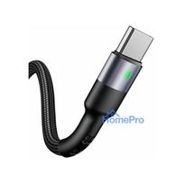 usb c fast charge - Usams USB-A to USB-C 1m Black - 2 nuotrauka