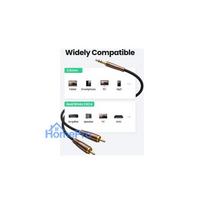 rca cable 3.5mm - Ugreen AV170 2x RCA cable (Cinch) jack 3.5mm - 2 nuotrauka