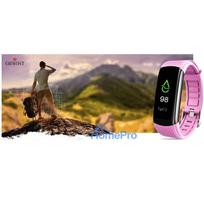ismanieji laikrodziai rozinis - Giewont Smartband GW200-4 Juodas (Black) + Rožinė (Pink) apyrankė - 2 nuotrauka