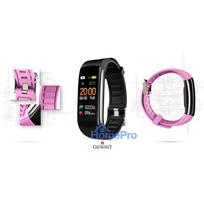 ismanieji laikrodziai rozinis - Giewont Smartband GW200-4 Juodas (Black) + Rožinė (Pink) apyrankė - 7 nuotrauka