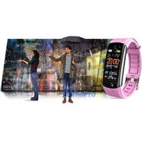 ismanieji laikrodziai rozinis - Giewont Smartband GW200-4 Juodas (Black) + Rožinė (Pink) apyrankė - 10 nuotrauka