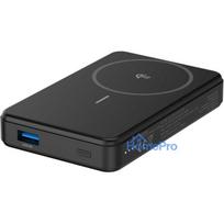 belaidis power bank - FoneKit Wireless 10K PD20W Qi2, 10000mAh, juodas (black) - 3 nuotrauka