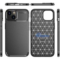 galaxy s24 ultra samsung silicone - Enviro "Carbon Silicone Case Samsung Galaxy S24 Ultra" Black - 3 nuotrauka