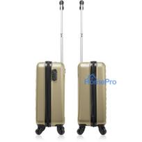 travelite lagaminas - Feru Pyramid Peak Classic 54cm Champagne - 3 nuotrauka