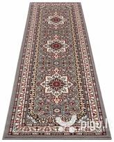 Nouristan Mirkan kiliminis takelis Parun Tabriz 80x250 cm, pilkas