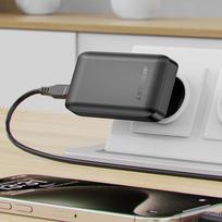 usb c 65w ikroviklis - Acefast A100 65W GaN 2 USB-C+ USB-A įkroviklis Ultra Slim - Juodas (Black) - 4 nuotrauka