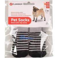 suns kojines - Karlie Flamingo Doggy Socks L Black/Grey - 2 nuotrauka