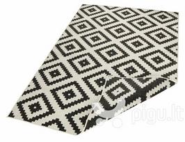 Bougari kilimas Malta Black Cream, 80x150 cm