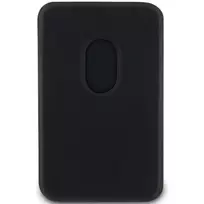 magsafe pinigine - BMW Wallet Card Slot Stand Case BMWCSMRSK - Juodas (Black) MagSafe Signature Collection - 3 nuotrauka