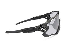 oakley jawbreaker - Oakley Jawbreaker poliruoti juodi/skaidrūs iki juodos spalvos fotochrominiai dviratininkų akiniai 0OO9290 - 2 nuotrauka
